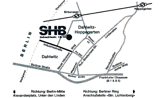 SHB, Seil- und Hebetechnik Berlin GmbH in Berlin und Brandenburg